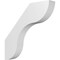 Ekena Millwork 3-in. W x 18-in. D x 18-in. H Carmel Architectural Grade PVC Knee Brace BRCP03X18X18CAR - alternate 1